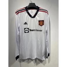 22-23 Manchester United white long sleeves